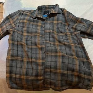 Mens Kavu plaid button up sz large